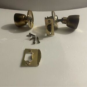 Vintage Harloc Gold Colored Door Knob No Lock